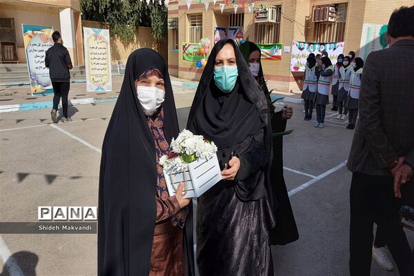 افتتاح چند مدرسه در شهرستان حمیدیه به مناسبت دهه فجر