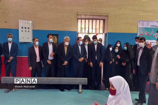 افتتاح چند مدرسه در شهرستان حمیدیه به مناسبت دهه فجر