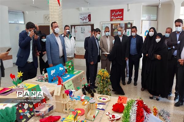 افتتاح چند مدرسه در شهرستان حمیدیه به مناسبت دهه فجر