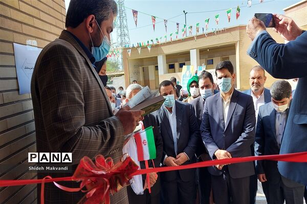 افتتاح چند مدرسه در شهرستان حمیدیه به مناسبت دهه فجر