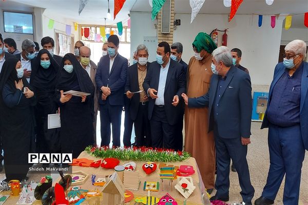 افتتاح چند مدرسه در شهرستان حمیدیه به مناسبت دهه فجر