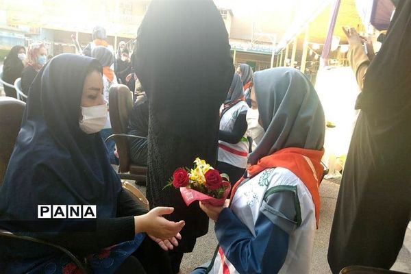 آیین گرامیداشت ولادت حضرت زهرا (س) در دبیرستان تشکیلاتی پاینده اهواز