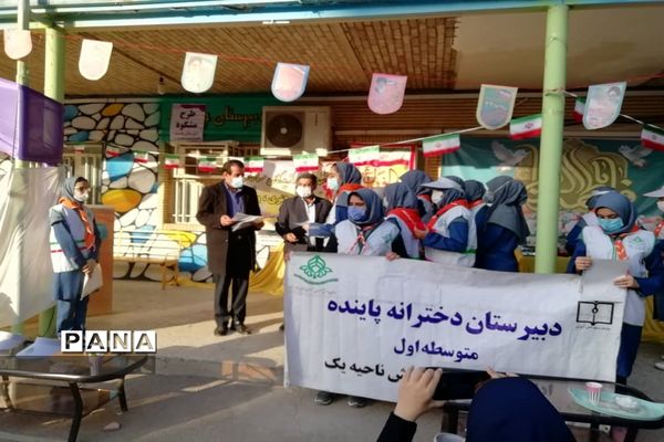 آیین گرامیداشت ولادت حضرت زهرا (س) در دبیرستان تشکیلاتی پاینده اهواز