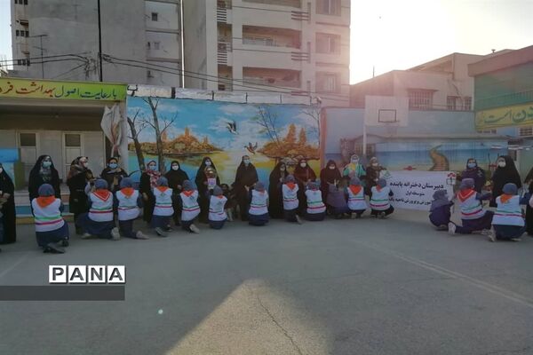 آیین گرامیداشت ولادت حضرت زهرا (س) در دبیرستان تشکیلاتی پاینده اهواز