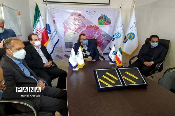 مراسم رونمایی از اولین شمش طلای استان خراسان جنوبی