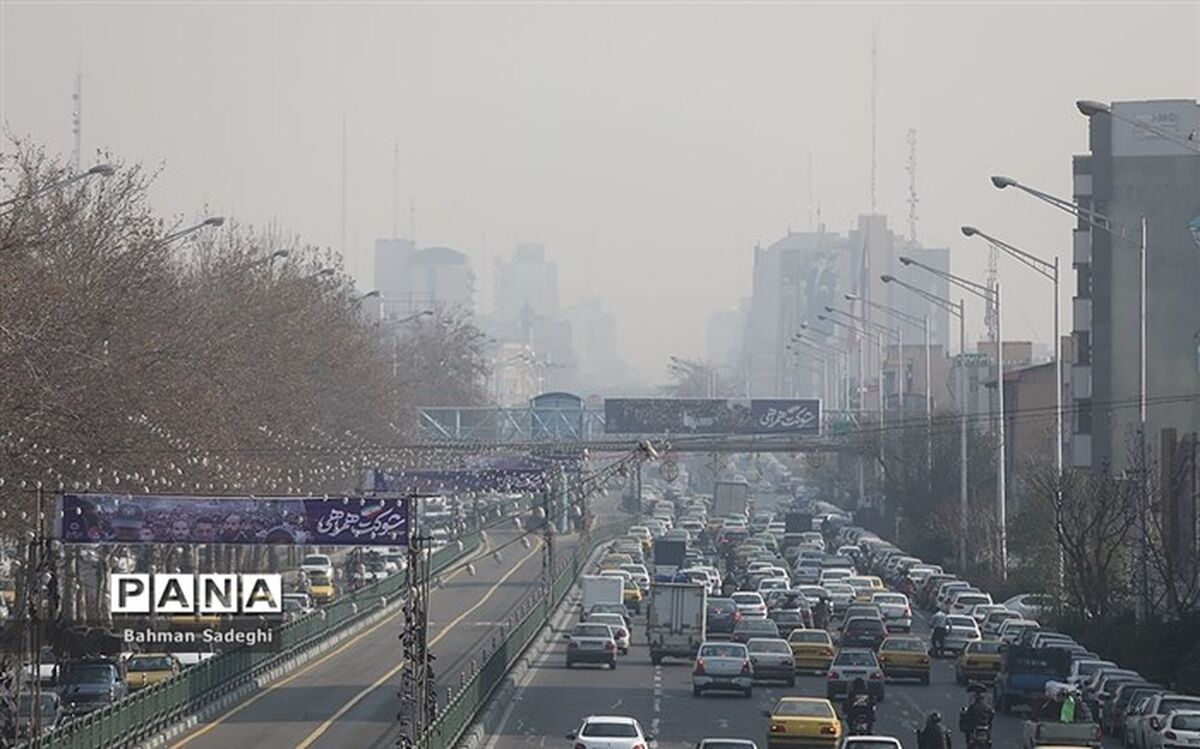 برای چهارمین روز متوالی، هوای تهران  آلوده است