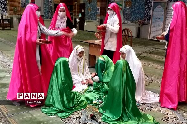 اجرای تئاتر با موضوع تولدحضرت‌فاطمه(س) در پردیس