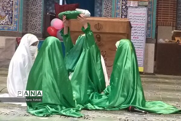 اجرای تئاتر با موضوع تولدحضرت‌فاطمه(س) در پردیس