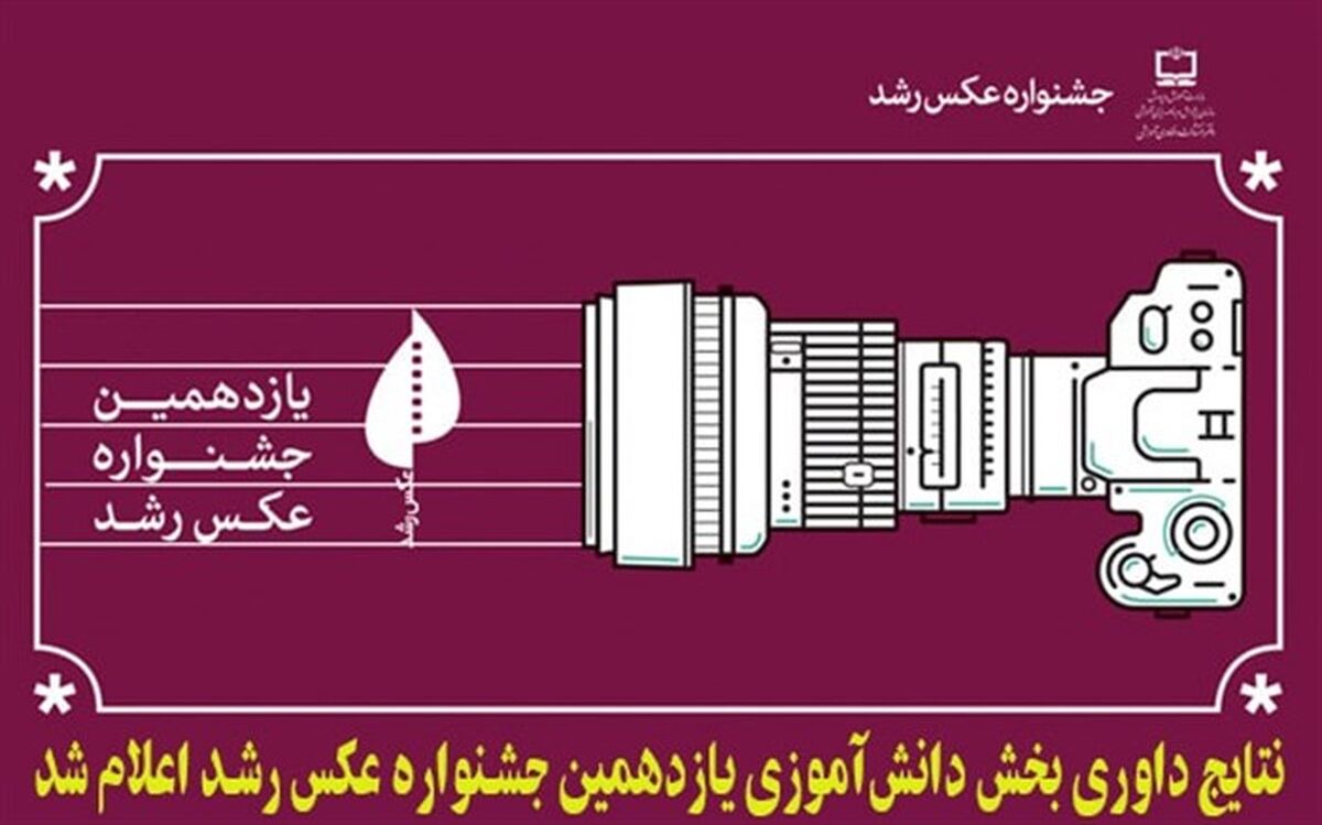 نتایج بخش دانش‌آموزی یازدهمین جشنواره عکس رشد اعلام شد