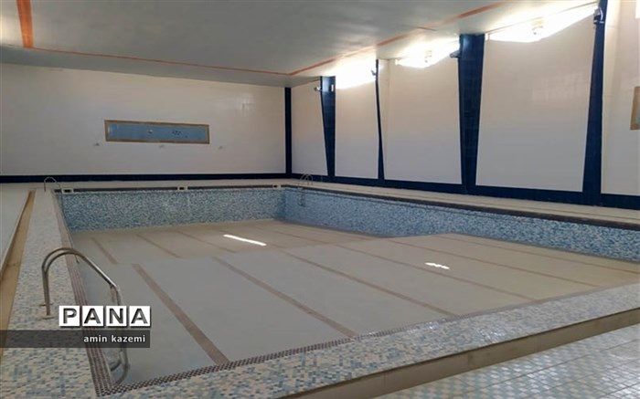 افتتاح استخر سرپوشیده تربیت و یک سالن ورزشی در داراب