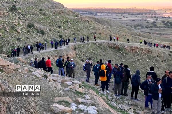 کوه سوخته در شهرستان امیدیه