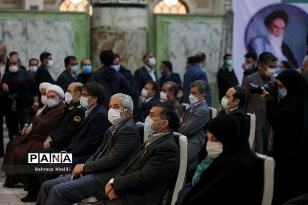 تجدید میثاق اعضای شورا و شهرداری تهران با آرمان‌های امام راحل