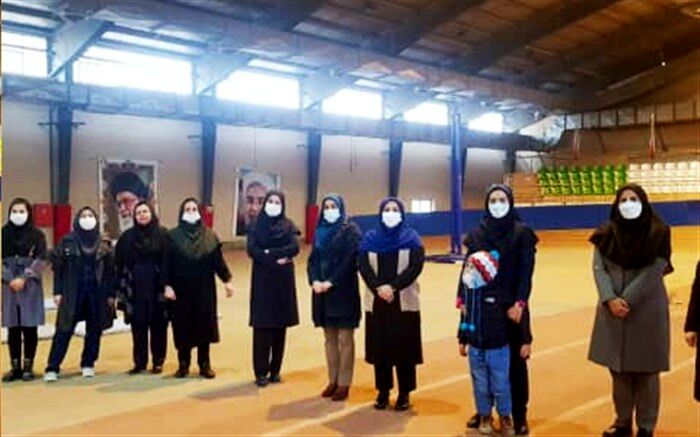 برگزاری مسابقات دو ومیدانی مخصوص بانوان  اداره آموزش و پرورش ملارد