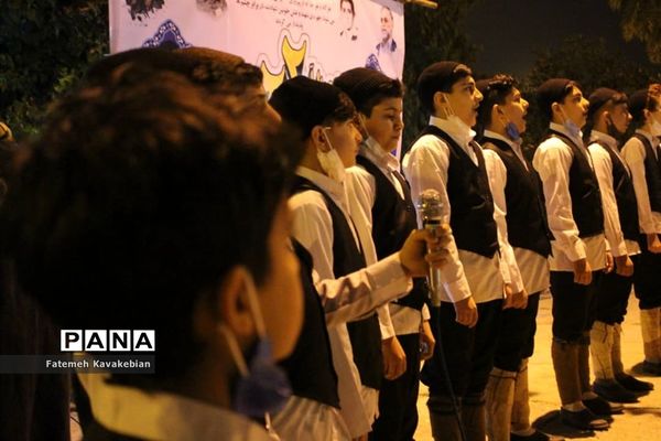 جشن ۲۲ بهمن در امام‌زاده عباس ساری