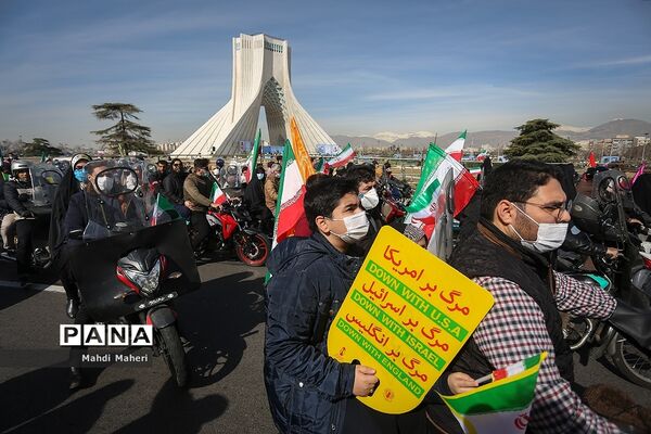 راهپیمایی یوم الله ۲۲ بهمن در تهران- ۲