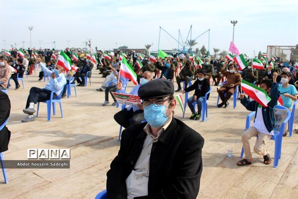 راهپیمایی 22 بهمن 99 در بوشهر