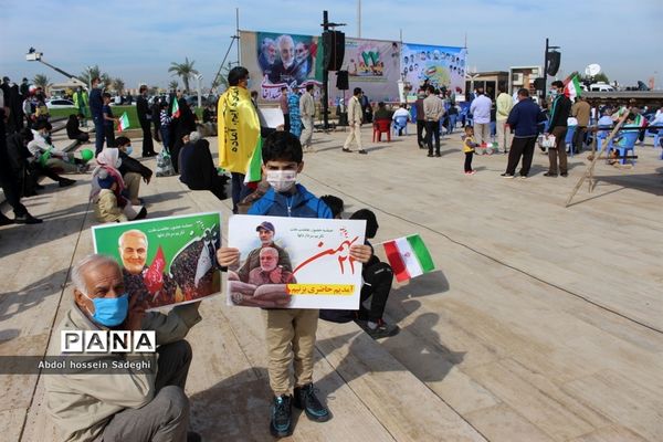 راهپیمایی 22 بهمن 99 در بوشهر