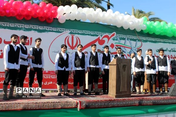 راهپیمایی خودرویی ۲۲ بهمن در قائمشهر