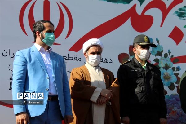 راهپیمایی خودرویی ۲۲ بهمن در قائمشهر