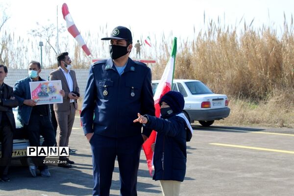 راهپیمایی خودرویی ۲۲ بهمن در محمودآباد