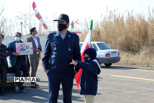 راهپیمایی خودرویی ۲۲ بهمن در محمودآباد