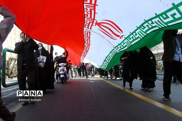 راهپیمایی یوم الله ۲۲ بهمن در تهران- 3