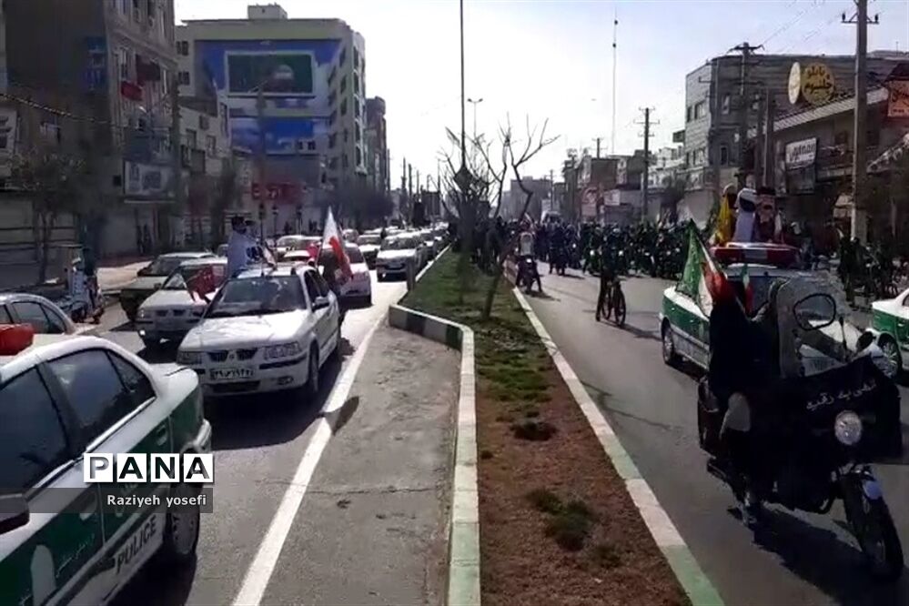 گرامیداشت یوم‌الله ۲۲ بهمن، جشن پیروزی انقلاب در شهرستان قرچک