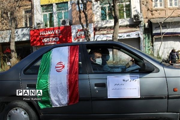 برگزاری رژه موتوری و خودرویی  در تبریز