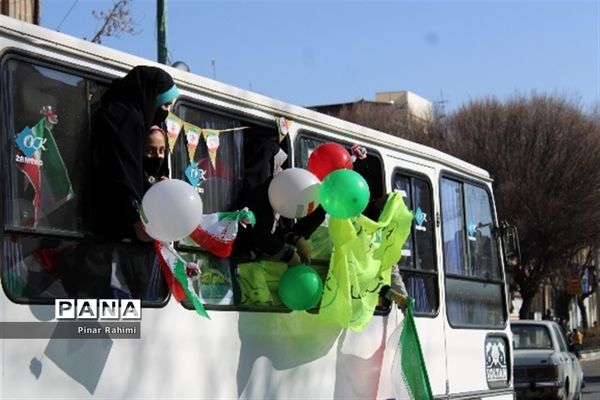 برگزاری رژه موتوری و خودرویی  در تبریز