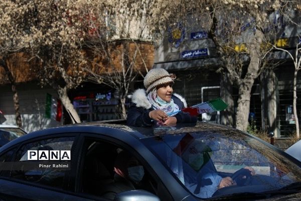 برگزاری رژه موتوری و خودرویی  در تبریز