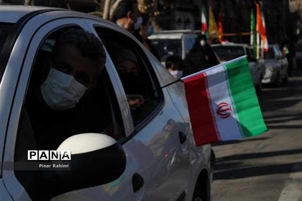 برگزاری رژه موتوری و خودرویی  در تبریز