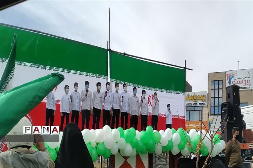 مراسم راهپیمایی 22بهمن در بیرجند
