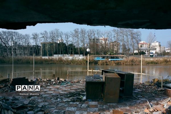 تخریب اسکله‌های بابلرود