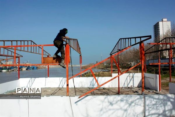 تخریب اسکله‌های بابلرود