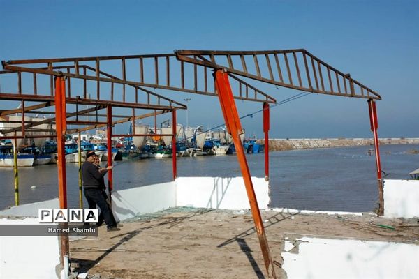 تخریب اسکله‌های بابلرود