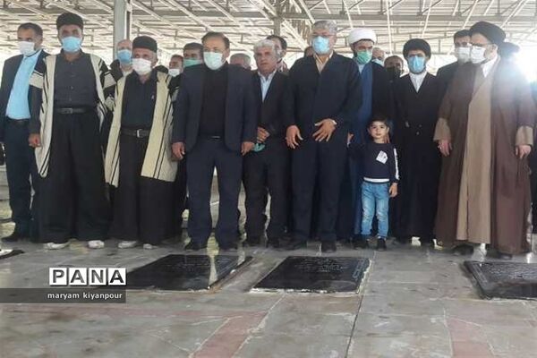 راهپیمایی خودرویی و موتوری ۲۲ بهمن و ادای احترام به شهدا در مسجدسلیمان