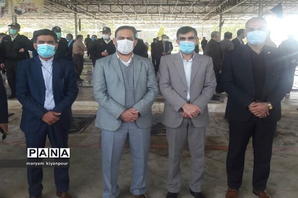 راهپیمایی خودرویی و موتوری ۲۲ بهمن و ادای احترام به شهدا در مسجدسلیمان
