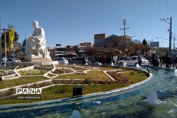 راهپیمایی خودرویی 22 بهمن درشهرستان نی ریز