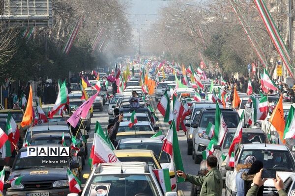 راهپیمایی ۲۲ بهمن در گلستان