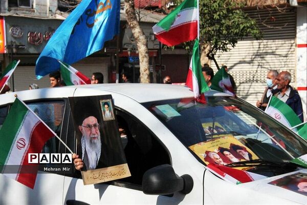 راهپیمایی ۲۲ بهمن در گلستان