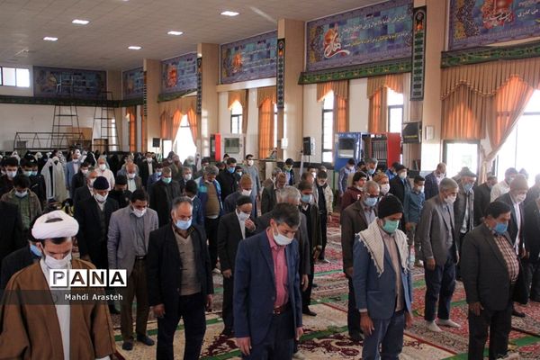 برگزاری سی وسومین نمازجمعه سال1399درشهرستان خوسف