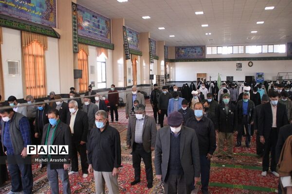 برگزاری سی وسومین نمازجمعه سال1399درشهرستان خوسف