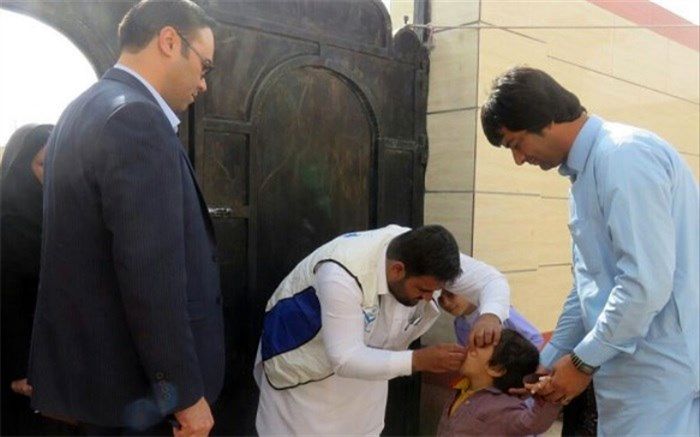 مرحله نخست واکسیناسیون فلج اطفال برای 446 هزار کودک در سیستان و بلوچستان آغاز شد