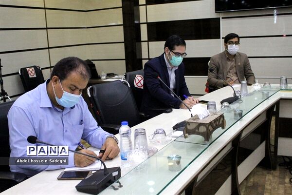 جلسه توجیهی کار گروه های ستاد بزرگداشت هفته تربیت اسلامی آموزش و پرورش استان بوشهر