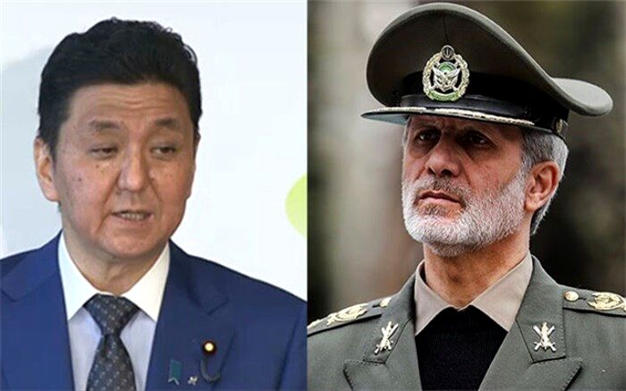 امیر حاتمی با وزیر دفاع ژاپن گفت‌وگو کرد