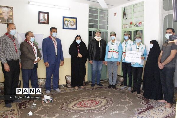 بوسه بر بهشت  تجلیل از مادران شهدا ی شبانکاره