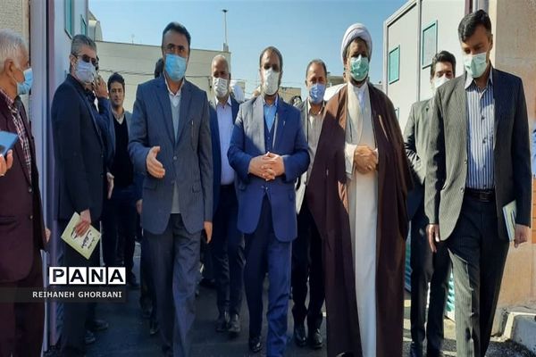 افتتاح آموزشگاه شهدای بانک رفاه کارگران روستای منجیل آباد شهرستان رباط کریم