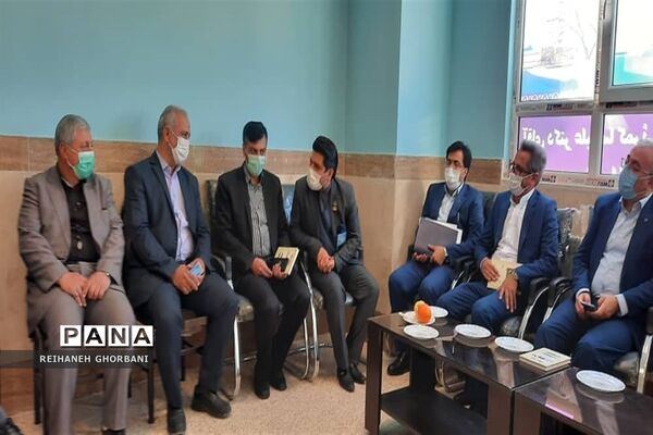 افتتاح آموزشگاه شهدای بانک رفاه کارگران روستای منجیل آباد شهرستان رباط کریم