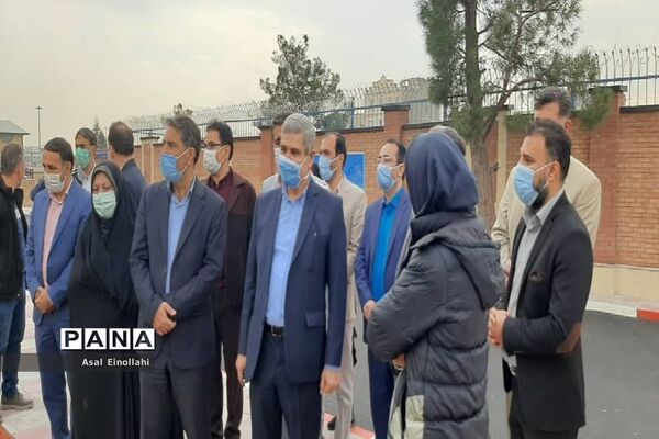 آیین افتتاح زمین چمن مدرسه  شهید محسن فخری زاده در شهریار