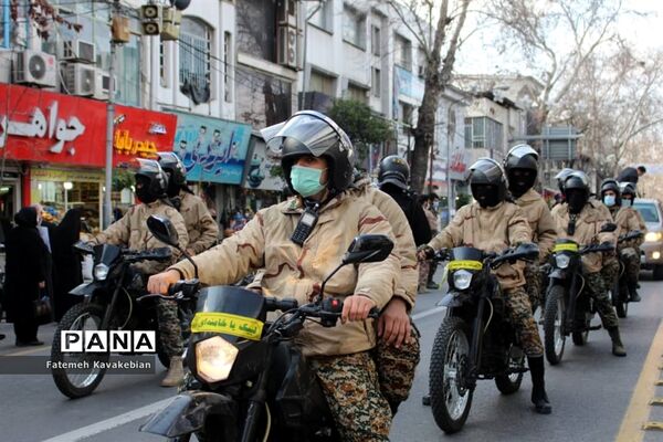تشییع پیکر شهید مصطفی نوروزی در ساری